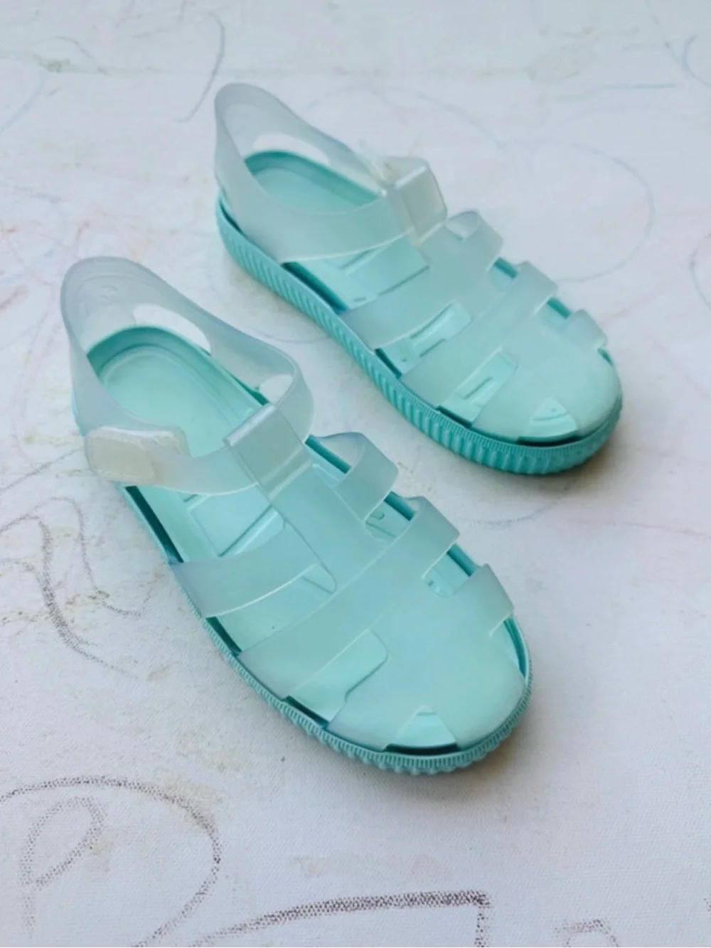 IGOR Mint Jelly Sandals – Kids Size 30